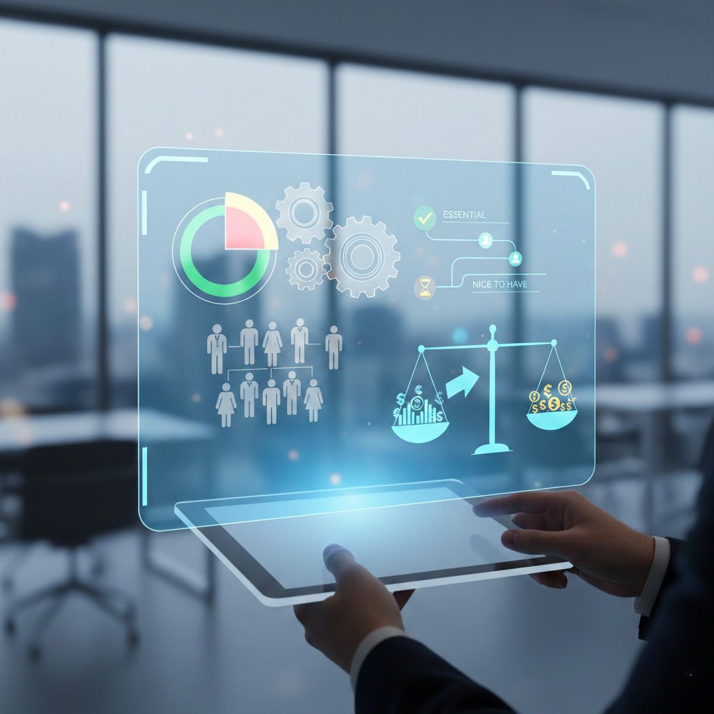 Clarity on budget, team and execution effort